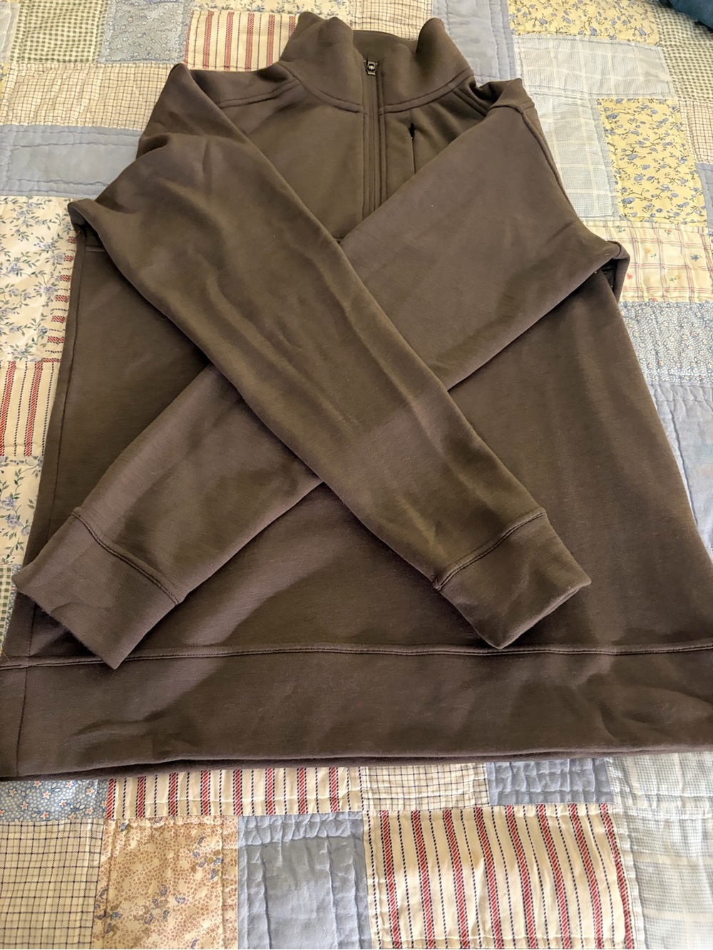 Woolx Mason 1/4 Zip, Size Medium